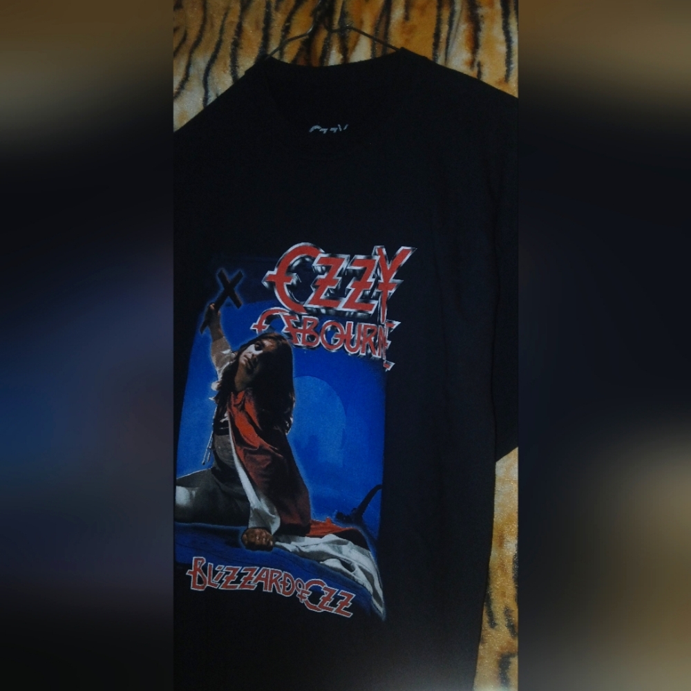 Ozzy Osbourne Blizzard of Ozz Graphic Tee - Black